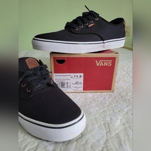 Vans Men's Size 11.5 Chima Ferguson in Brushed Twill Black